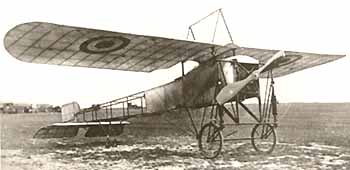 Blriot monoplane, note RFC roundel